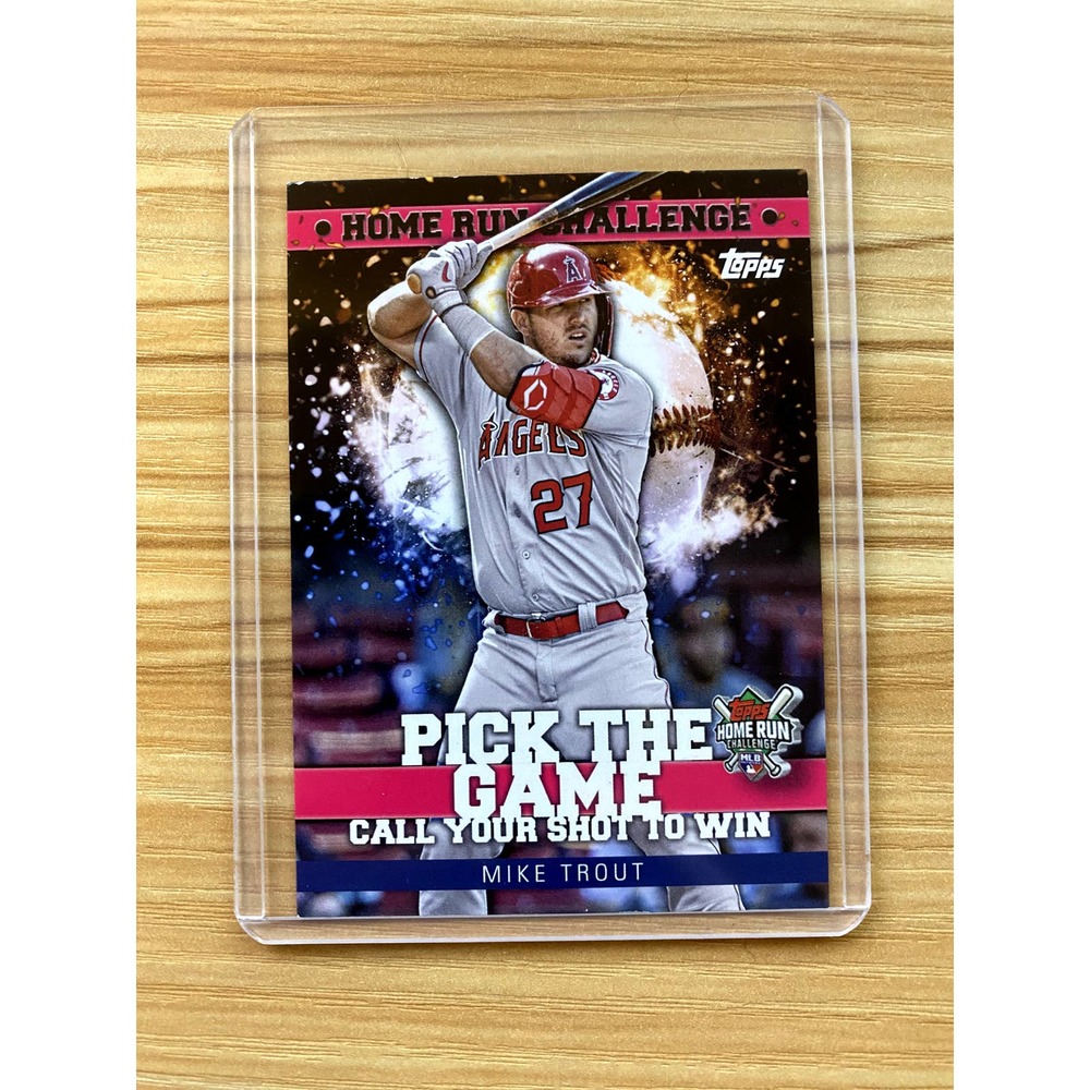 2022 Topps Home Run Challenge Code Cards #HRC3 Mike Trout